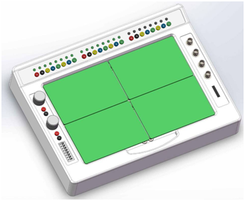 Jxdj-2d virtual and real integrated microcontroller technology experiment platform